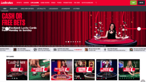 ladbrokes casino screenshot 2022