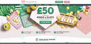 Wink Bingo sister sites 888 Ladies