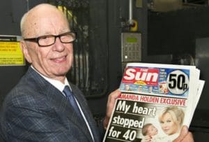 The Sun Vegas Rupert Murdoch