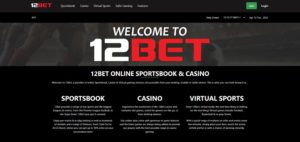 12Bet UK Website