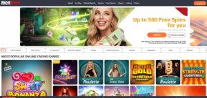 NetBet Casino Website