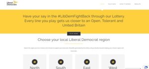 Lib Dem Lottery Website