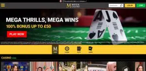Winlandia sister sites Mega Casino