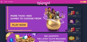 Jaak Casino MillionPot