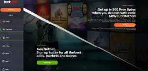 Netbet Homepage