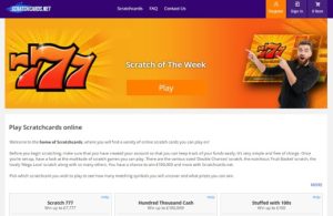 Scratchcards.net Website