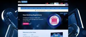 Sky Poker Website
