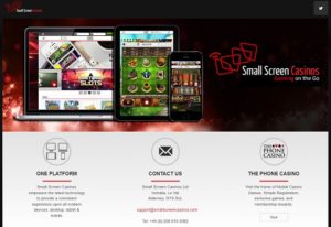 Small Screen Casinos Website