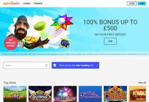 Spin and Win Website