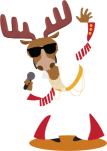 Vegas Moose Mascot
