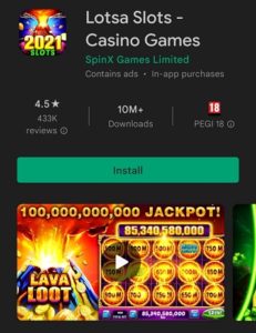 Lotsa Slots App