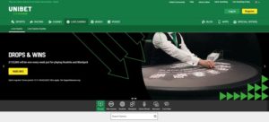 Unibet Casino Homepage