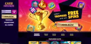 Freebet Casino sister sites Cash Arcade