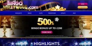 Bingo Hollywood Website