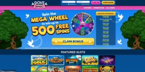 Dove Casino sister sites Dove Bingo