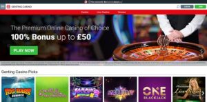 Slingo sister sites Genting Casino