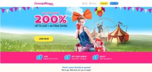 Gossip Bingo Website