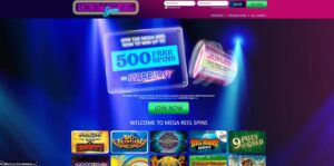 Slots Racer sister sites Mega Reel Spins