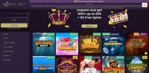 Swift Casino sister sites Royal Bet