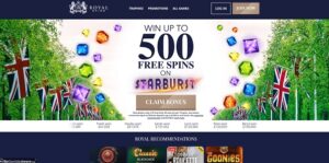 Royal Spins Website