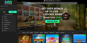 Play Jango sister sites Swift Casino