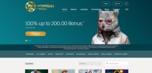 Slot Lux sister sites Wombat Casino