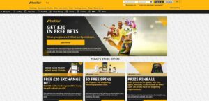 Betfair Website