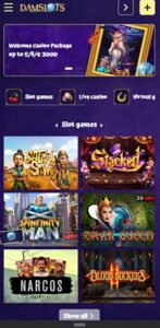 Damslots Mobile