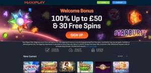 Maxiplay Website