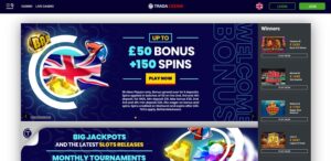 Trada Casino Website