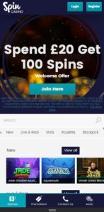 Spin Casino Mobile