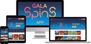 Gala Spins App Banner