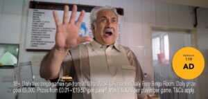 Gala Bingo Fives Advert