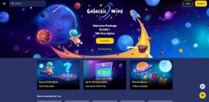 Galactic Wins Homepage