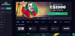 Seven Casino sister sites Jokersino