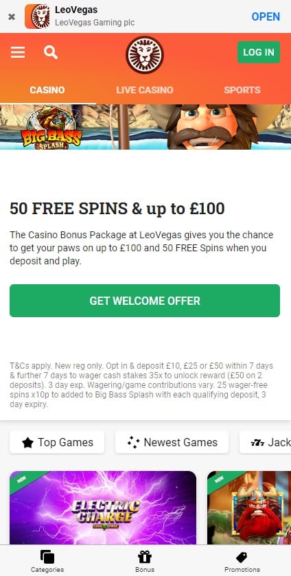 LeoVegas Casino
