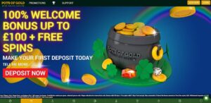 Universal Casino sister sites Pots of Gold