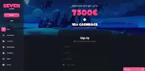 Seven Casino Homepage