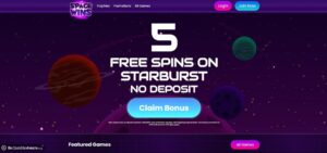 Slots UK sister sites Space Wins