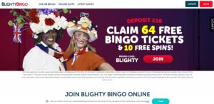 Brit Bingo sister sites Blighty Bingo