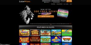 Slots UK sister sites Lion Wins