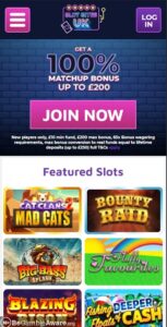 Slot Sites UK mobile screenshot