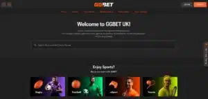 GGBet sister sites homepage