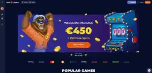 CryptoLeo sister sites Nine Casino