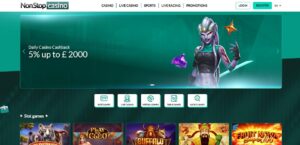 Palm Casino sister sites NonStop Casino