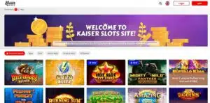 Spin Rio sister sites Kaiser Slots
