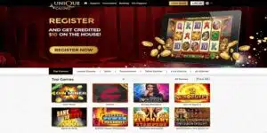 Vegas Plus sister sites Unique Casino