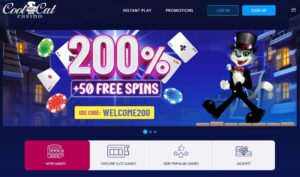 Dreams Casino sister sites Cool Cat Casino