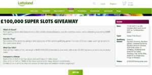 Lottoland Super Slots Giveaway