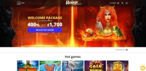 Rouge Casino sister sites Homepage